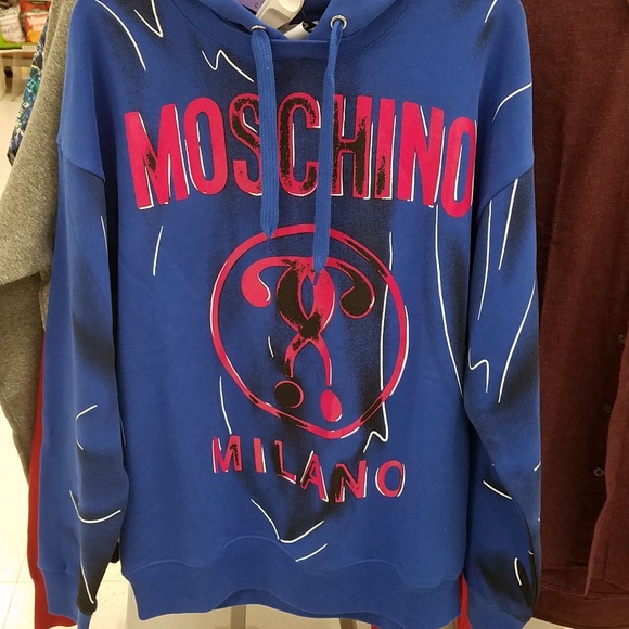 moschino hoodies mens